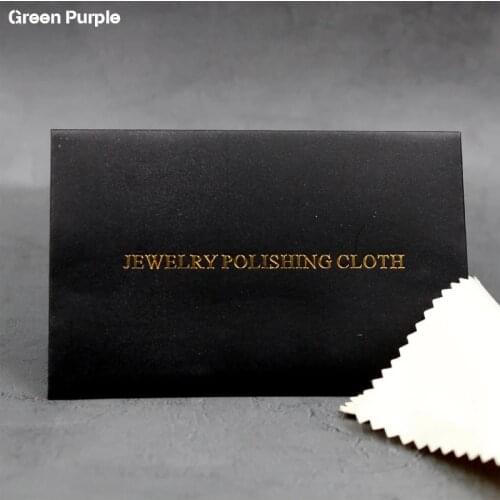 Black Silver Polish Cloth 100 Piece Anti Tarnish Tools Wipe Maintain Sterling Silver Gold Jewelry Special Polish Clean Jewelry