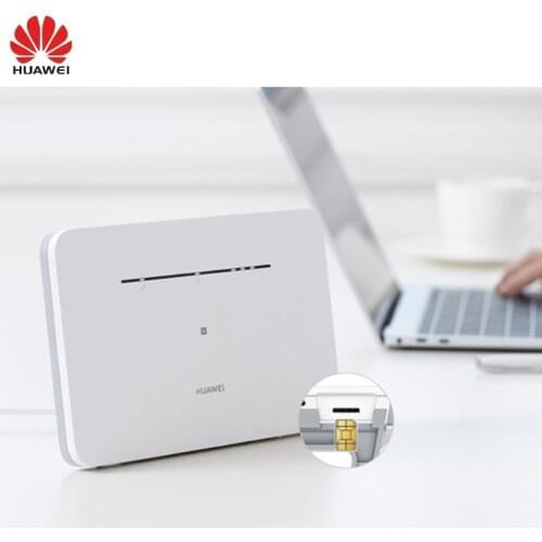 HUAWEI 4G Mobile Router B311B-853 NANO SIM Card Slot Fixed Line Cat 4 300Mbps Access Point NFC Wireless Router