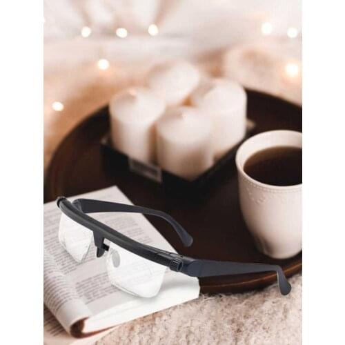 Newest Mulifocal One Power Readers High Quality Women Men Auto High-definition Adjustable Reading Glasses Eyeglasses 2021