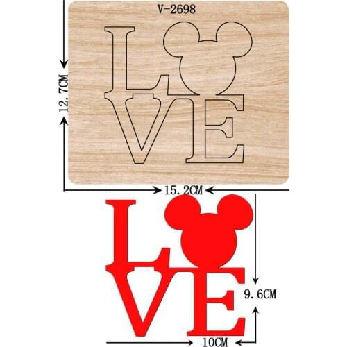 New wooden dies cutting dies for scrapbooking Multiple sizes V-2698