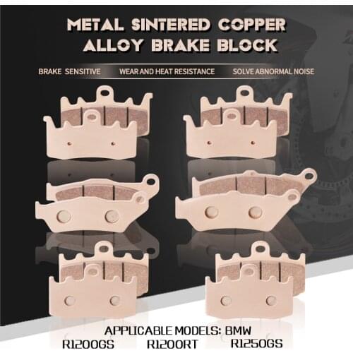 Motorcycle Front Rear Brake Pads for BMW R 1200GS R1200GS Adventure R1200R R1200RS R 1200 RT 1200 RS R 1200 GS