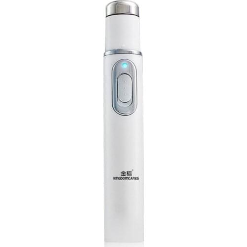 KD-7910 Acne Laser Pen Portable Wrinkle Removal Machine Durable Soft Scar Remover Device Blue Light Therapy Pen Massage Relax