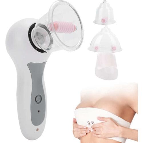 Portable Electric Slimming Massager Breast Vacuum Cup Anti Cellulite Massager Therapy Treatment Cupping Cup Slimming Massage