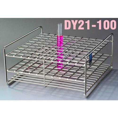 Wire Test Tube Rack 100 Holes Dia.23mm Stainless Steel 268*268*105mm High Quality All Size Available In Store