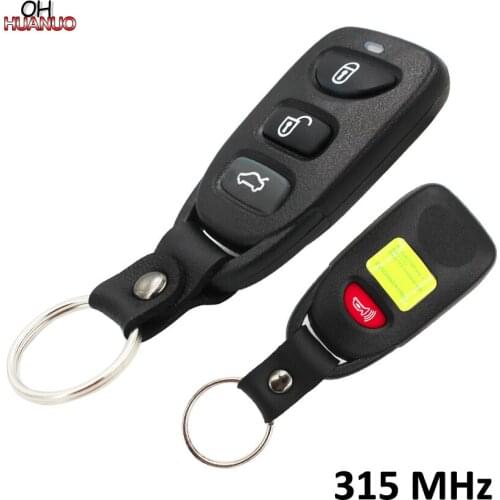 1PC,10PCS,Replacement 3+1 Buttons Remote Key Control Fob 4 Buttons Key Control 315MHZ for Hyundai for Kia
