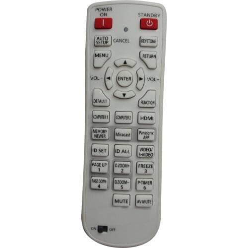 Remote Control For Panasonic PT-EX12KU PT-EX16KU N2QAYA000041 6451055569 PT-EW630 PT-EZ570 PT-EW630E PT-EZ570E 3LCD Projector