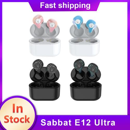 Sabbat E12 Ultra Aptx TWS Earphone Bluetooth 5.0 QCC3020 Wireless Headset Sports HiFi Stereo Earbuds Dropshipping for Shopify