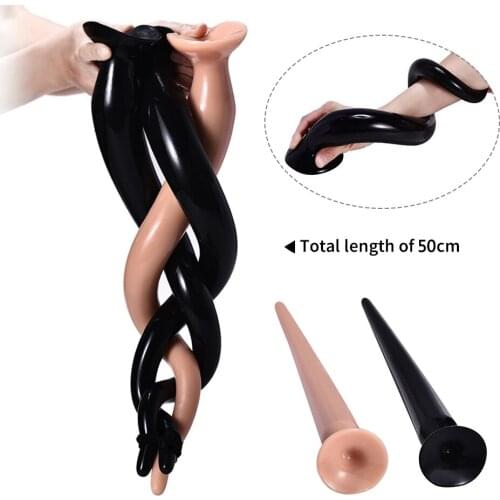 70cm XL Super Long Anal Plug Dildo Butt Plug Adult Sex Toys For Men Prostate Massgaer Anus Dilator Vagina Stimulator Masturbator