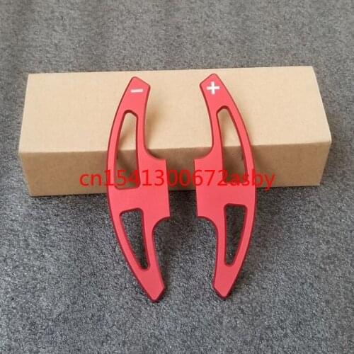 Aluminum alloy steering wheel shift paddle extension rod 2 pcs For BMW 09-13 M Series M3 X5M X6M Old M6 car accessories