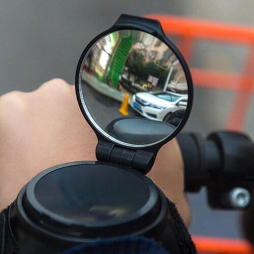 Road Mountain Bicycle Cycling 360 Degrees Rotating Wrist Band Rearview Mirror