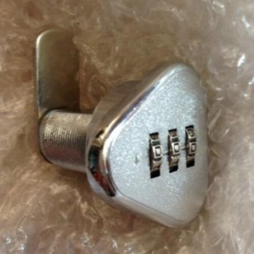 Zinc Alloy Password Locks Creative Mechanical Cabinet Cupboard Lock, Office File Cabinet Password Wheel Lock Hardware Parts