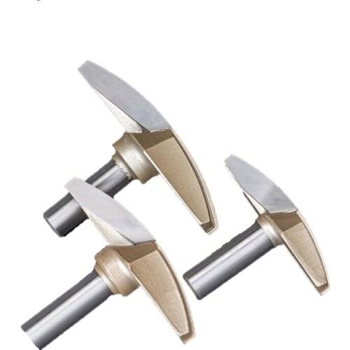 1/2 Handle Thin Circular Bottomed Knife Use for Trimming Engraving Machine Woodworking Milling Cutter Slotting Router Bit