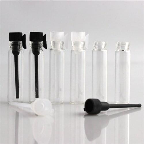 10Pcs/lot 1/2/3ml Mini Empty Refillable Perfume Bottle Essential Oil Lip Gloss Tubes Travel Portable Cosmetics Storage Container