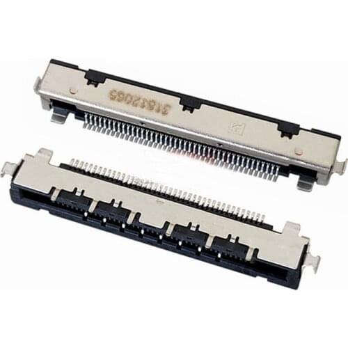 10pcs LCD screen LVDS interface 0.5mm pitch 51/41 pin connector, H = 3.75mm