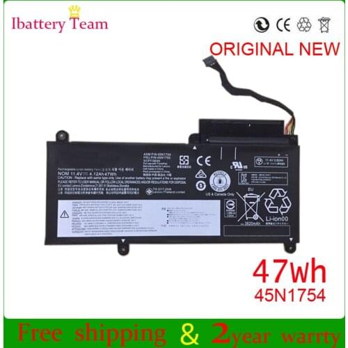 45N1754 laptop battery For lenovo E450C E450 E460 E455 E460C 45N1755 45N1756 45N1757 11.4V 47WH batteries