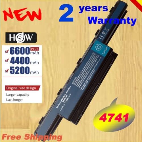 HSW Laptop Battery For Acer AS10D AS10D31 AS10D3E AS10D41 AS10D51 AS10D61 AS10D71 AS10D73 AS10D75 AS10D5E AS10D7E fast shipping