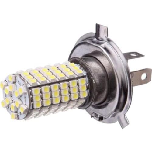 Car H4 120 LED 3528 SMD White Fog Headlight Bulb Head Light 12V Super Bright NEW