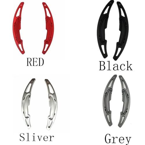 ITYAGUY 2pcs Car Styling Aluminum Steering Wheel Shift Paddle fit for BMW M2 M3 M4 M5 M6 X5M X6M Shifter Extension Accessories