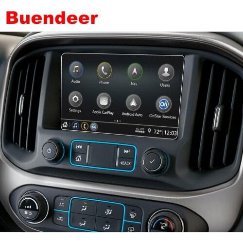 Buendeer 8 Inch Navigation Screen Protector For GMC Canyon / Canyon Denali / Yukon / Yukon XL Denali 2015-2019 Car accessories
