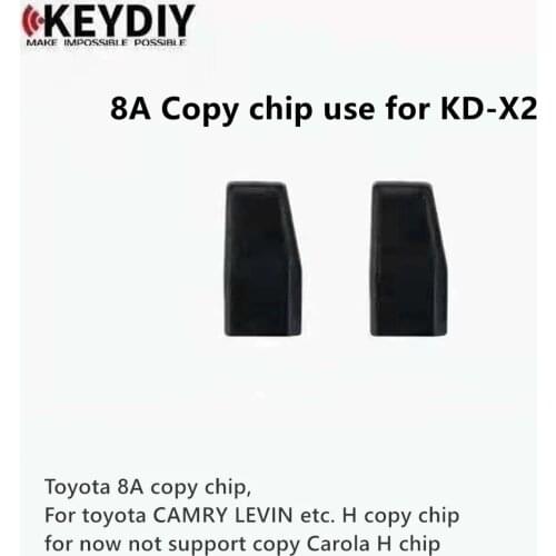 KEYDIY KD8A H Transponder Chip For Toyota 8A Copy H Chip KD-8A for KD-X2 Key Programmer Tool