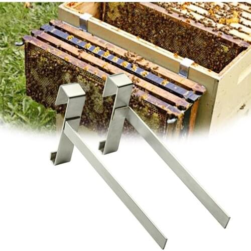 Beehive Frame Holder Perch Stand Support Bracket Rack Bee Hive Side Mount Goods Tools For Beekeeper Supplies