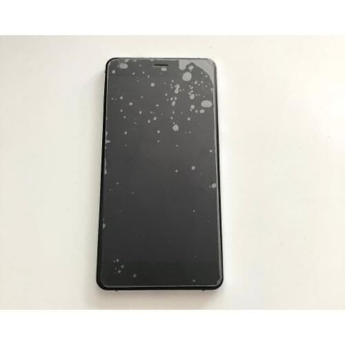 Used LCD Display Screen + Touch Screen + Frame For Uhans S1 MTK6753 64bit Octa Core 5.0 inch 1280x720 + Tracking Number