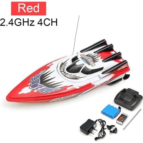 RC Boat High Speed Boat Radio Controlled Motor Boat 30km/h Remote Controlled Toy Gifts For Children And Beginner RC Boat Toys