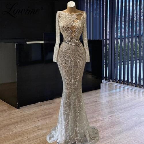 Lowime Saudi Arabia Mermaid Evening Dresses With Belt 2021 Couture Dubai Long Party Gowns Middle East Women Muslim Prom Dress