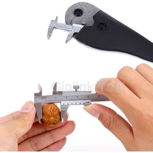 Mini Vernier Caliper 70mm Stainless steel Hardened Metric Machinist vernier caliper thickness gauge 0-70mm