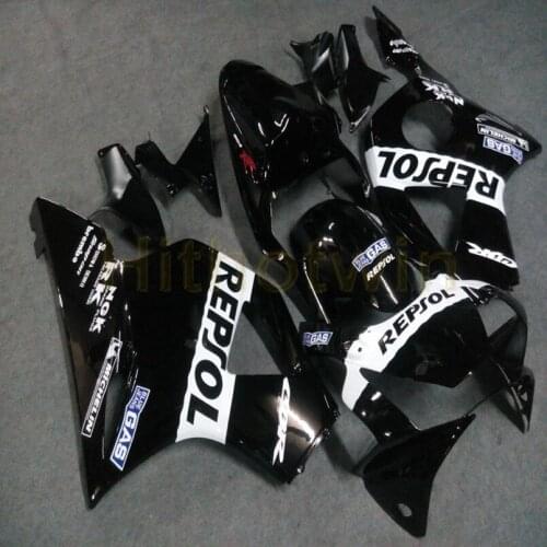 Injection molding motorcycle cowl for CBR 954RR 2002 2003 CBR954 RR 2002 2003 ABS Plastic Fairings Botls black M2