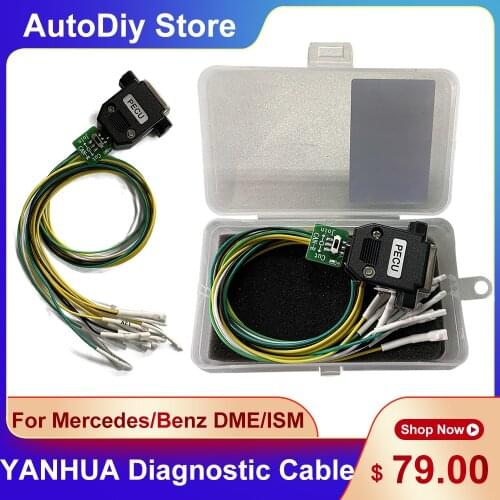 Newest Yanhua Reflash Mini ACDP Module18 Support Mercedes For Benz DMS/ISM Reflash Car Diagnostic Cable Auto Key Programmer Tool