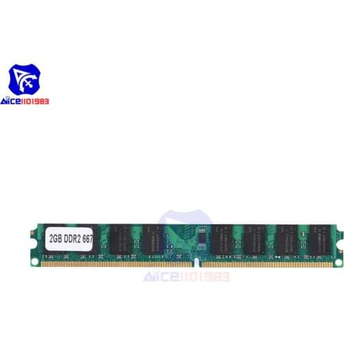 Diymore DDR2 2GB RAM Meomory 667MHz 1.8V PC2-5300 240Pin Desktop Memory for AMD Motherboard Computer