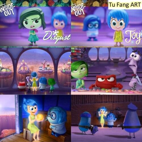 Disney Anime Poster Canvas Painting Wall Art Mind Agents Posters and Prints Children Room Decor Pictures Bedroom Home Decoration