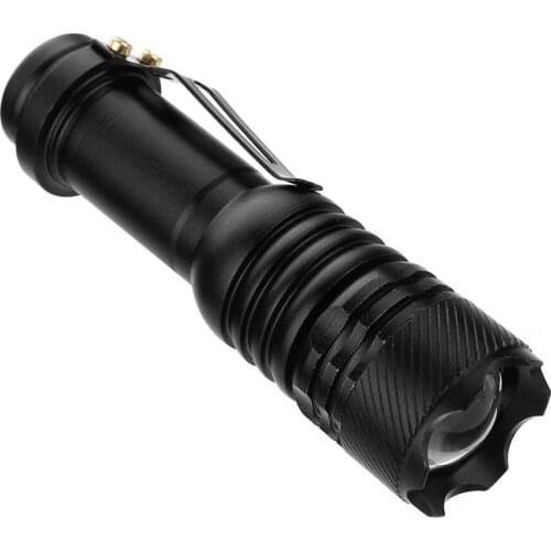 3 Modes LED Flashlight Tactical Zoomable Torches Practical Hiking Camping Lamp Aluminum Alloy Outdoor Lighting Tools 5000LM Q5
