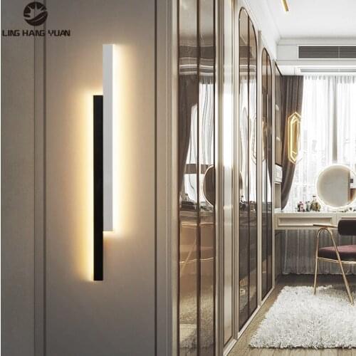 Modern Led Wall Light 100cm Sconce Wall Lamp Lustre for Living room Bedroom Bedside Light Bathroom Mirror Front Light Wall Led