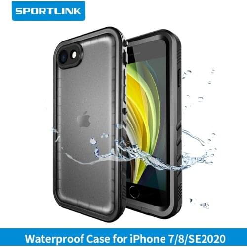Waterproof Case for iPhone SE 2020 7 8, Full Shockproof Dustproof Protector Case for iPhone SE 2nd Generation