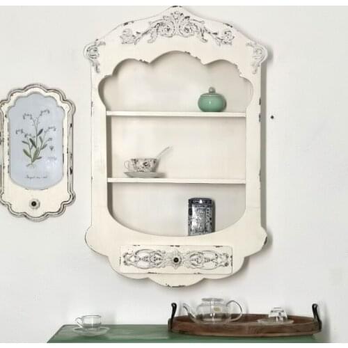 Handmade Vintage Wood Decorative Wall Mounted Holder