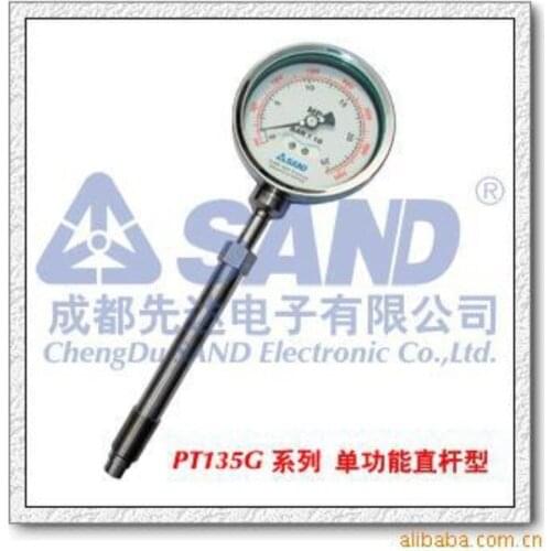 PT135G series pointer type high temperature melt pressure gauge (stainless steel housing)