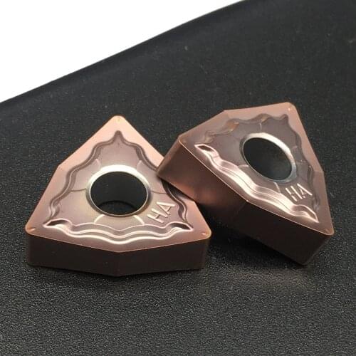 10PCS WNMG080408 HA FT1125 External Turning Tools Carbide Insert Lathe Cutter Machine Tool Accessories For Stainless Steel