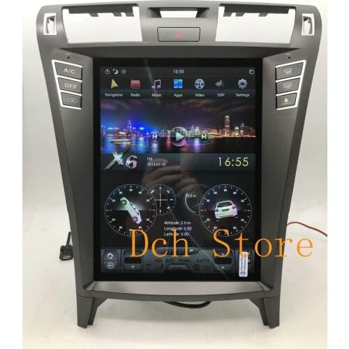 12.1'' IPS Vertical tesla style Android 9.0 Car DVD GPS Navigation for lexus LS LS460 LS600 2006-2012 carplay 4G RAM HDMI BT 5.0