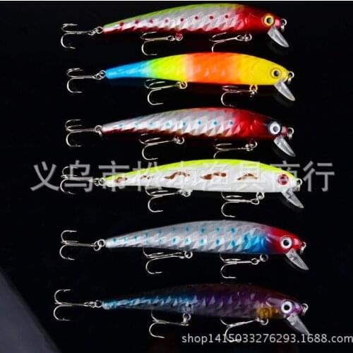 120pcs/lot DW-1219 Minnow lures hard Fishing Bait 4.7" 12cm / 0.53OZ 15g bait lures baits Tackle blackfish