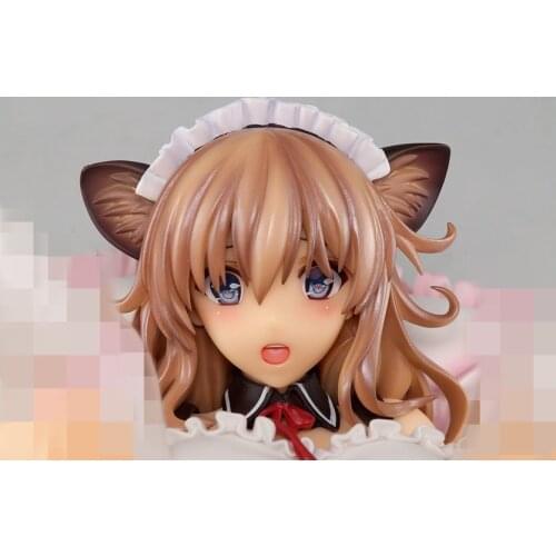 14CM Japanese sexy anime figure cat ear ver sexy girl action figure collectible model toys for boys
