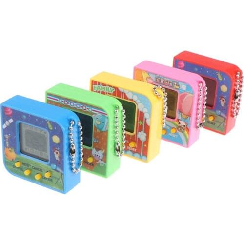 90S Nostalgic 168 Pets Virtual Cyber Pet Toy Tamagotchi Electronic Pets Toys Color Random Virtual Cyber Toy Funny Pet Gift Toy