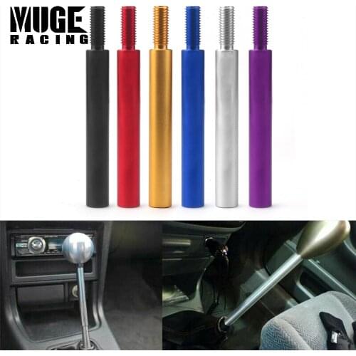 M10x1.5 Aluminum Car Modified Shift Knob Extender Extension Lever Universial Manual Car Gear Shifter Knob Accessories SFN018