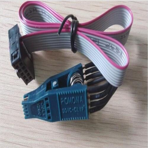 2020Car Diagnostic Cables and Connector Pomona soic8 clip 5250 soic8 pin clip ForTacho Pro 2008 Free Shipping High quality Cable