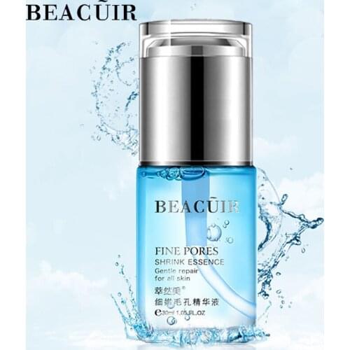 BEACUIR Hyaluronic Acid Moisturizing Face Serum 100% Plant Shrink Pores Essence Whitening Skin Care Anti Aging Wrinkle Cream