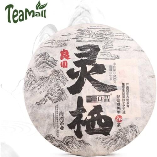 2020 Haiwan Sheng Puer Chinese Tea Liang Gong "Ling Qi" Raw Puer Chinese Tea Cake 400g