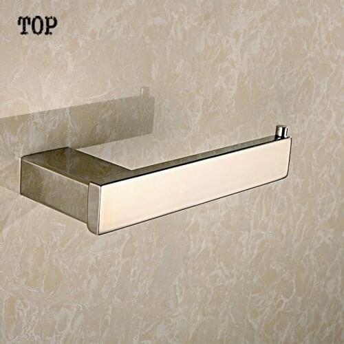 Stainless steel paper holder paper towel holder toilet paper holder