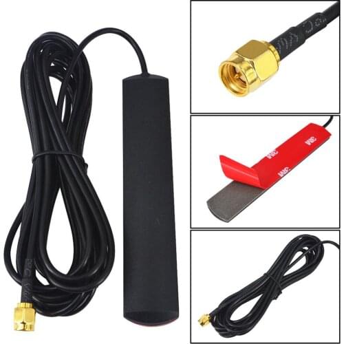 10 pieces/lot 2dbi - 3dbi 824-960Mhz 1710-1990Mhz GSM antenna SMA plug male connector signal repeater phone booster GMS Aerial