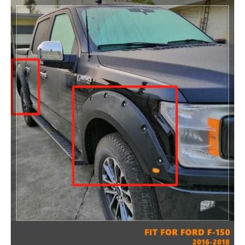 Good Quality ABS Car Wheel Eyebrow Arc Ring Fender Wheel Arch Fit For Ford F-150 F150 2016-2018